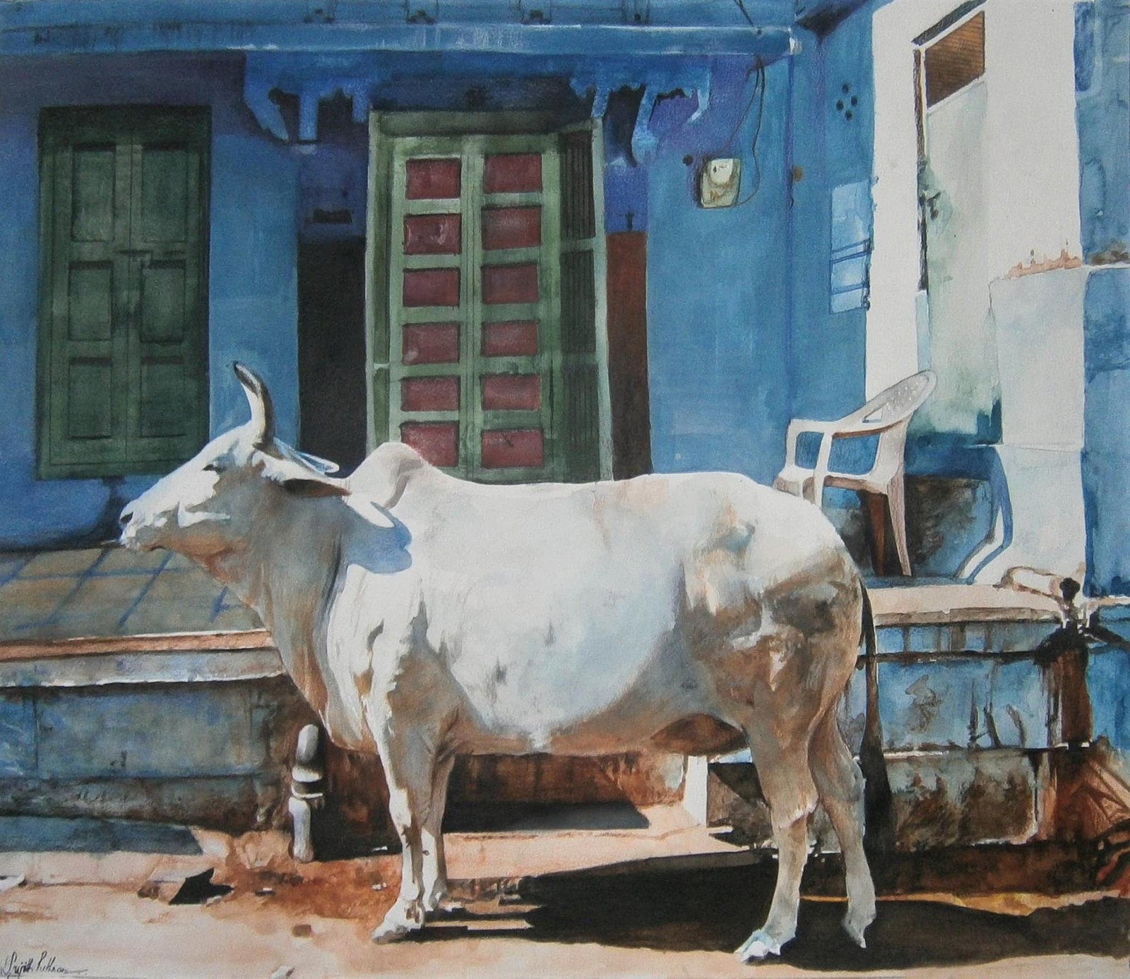 Sunshine — original artwork by Sujith Puthran